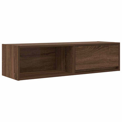 TV-Schränke 2 Stk. Braun Eichen-Optik 100x31x25,5 cm