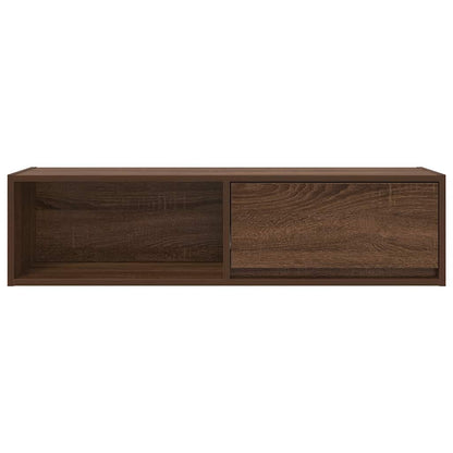 TV-Schränke 2 Stk. Braun Eichen-Optik 100x31x25,5 cm