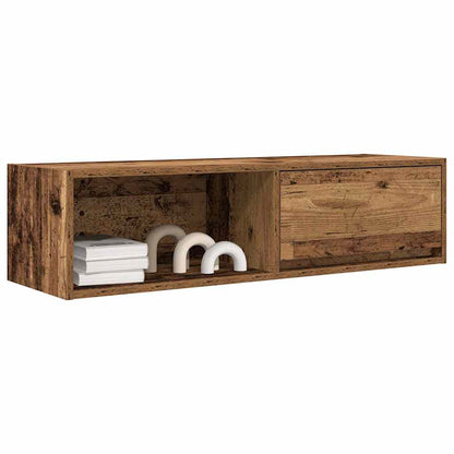 TV-Schrank Altholz-Optik 100x31x25,5 cm Holzwerkstoff