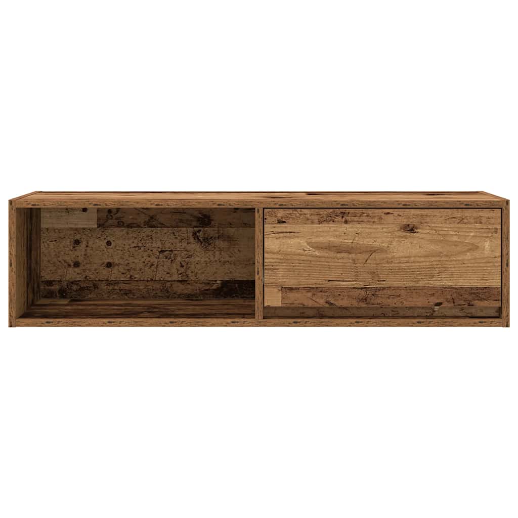 TV-Schrank Altholz-Optik 100x31x25,5 cm Holzwerkstoff
