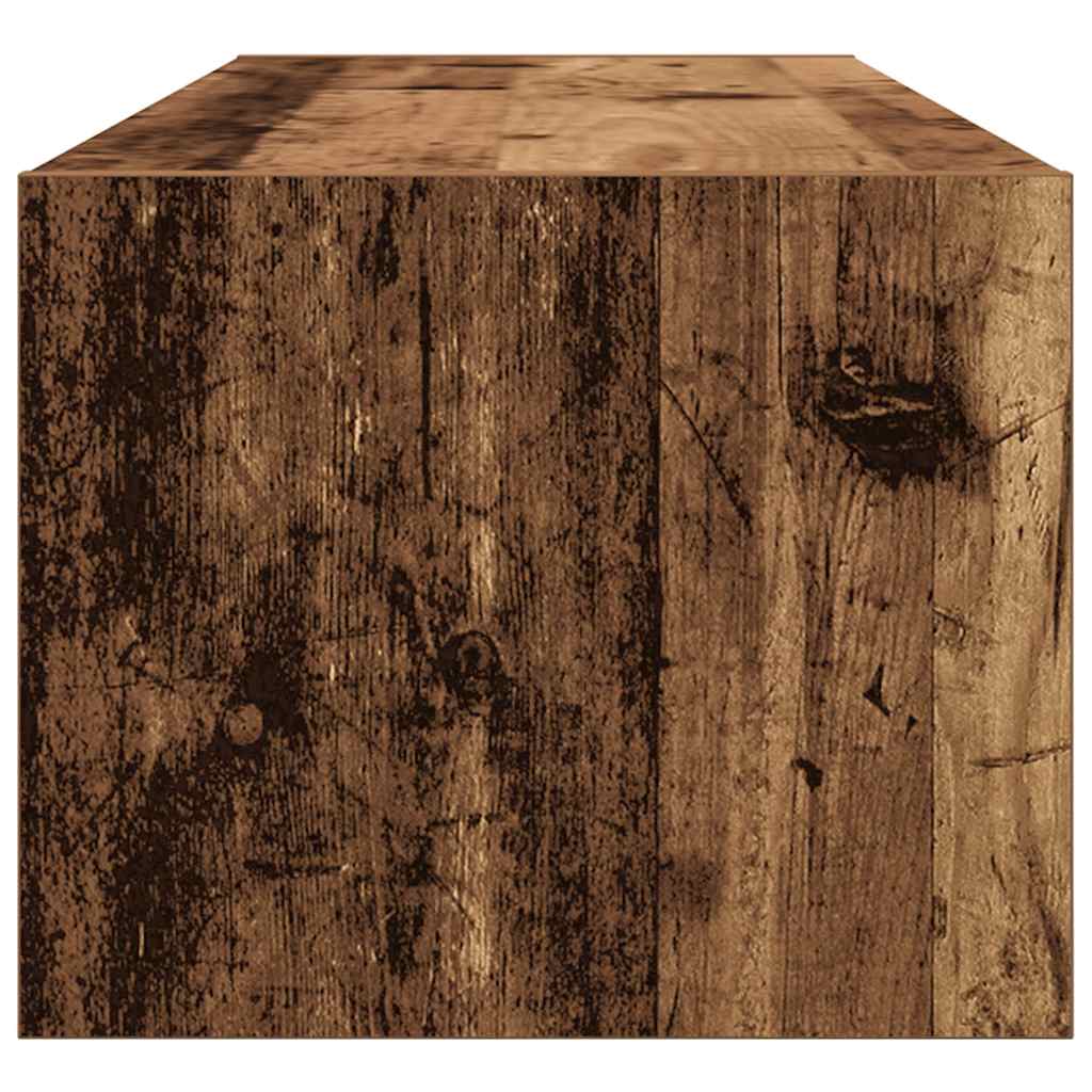 TV-Schrank Altholz-Optik 100x31x25,5 cm Holzwerkstoff