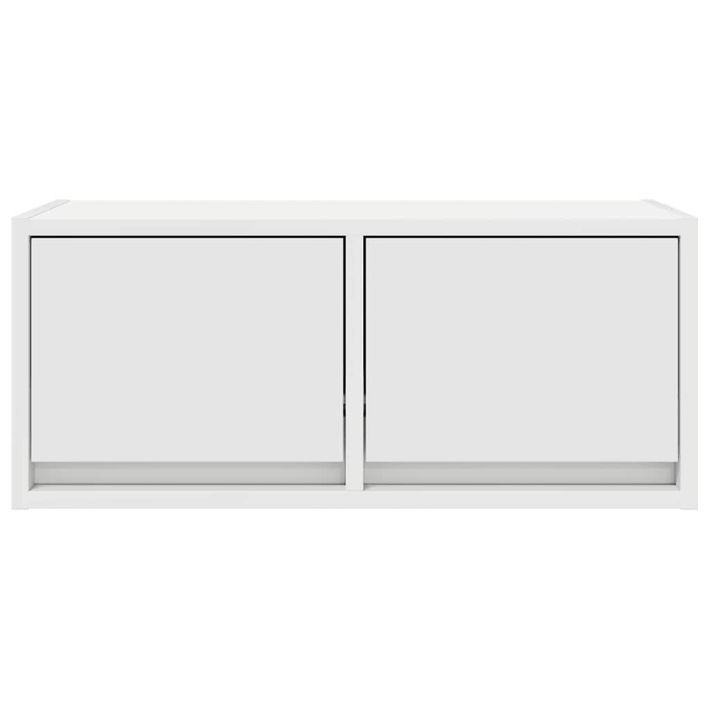 TV-Schränke 2 Stk. Weiß 60x31x25,5 cm Holzwerkstoff