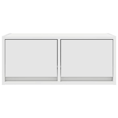 TV-Schränke 2 Stk. Weiß 60x31x25,5 cm Holzwerkstoff