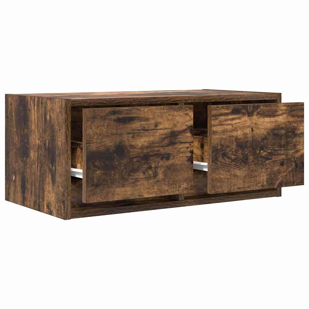 TV-Schränke 2 Stk. Räuchereiche 60x31x25,5 cm Holzwerkstoff