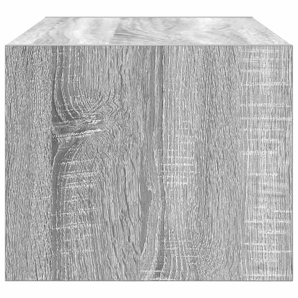 TV-Schränke 2 Stk. Grau Sonoma 60x31x25,5 cm Holzwerkstoff