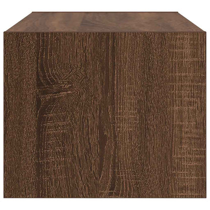 TV-Schränke 2 Stk. Braun Eichen-Optik 60x31x25,5 cm