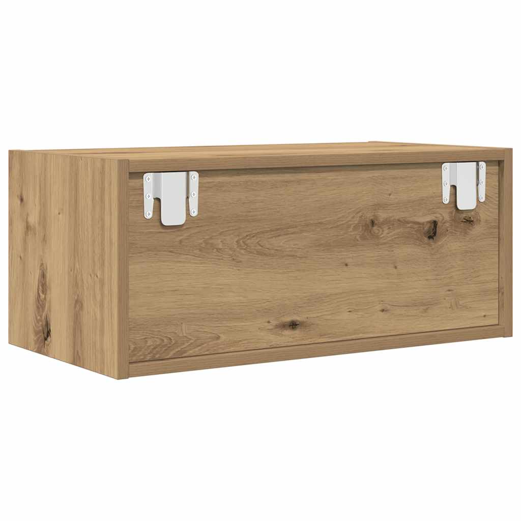 TV-Schränke 2 Stk. Artisan-Eiche 60x31x25,5 cm Holzwerkstoff