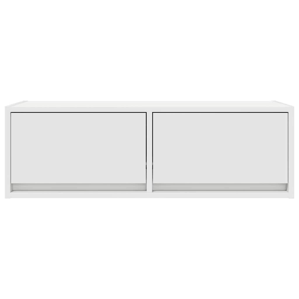 TV-Schrank Weiß 80x31x25,5 cm Holzwerkstoff