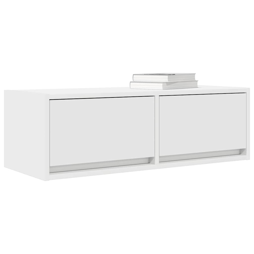 TV-Schränke 2 Stk. Weiß 80x31x25,5 cm Holzwerkstoff