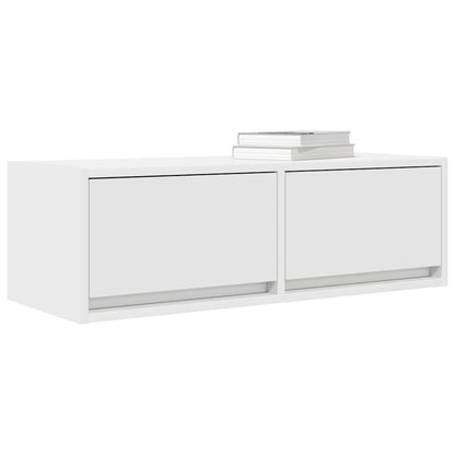 TV-Schränke 2 Stk. Weiß 80x31x25,5 cm Holzwerkstoff
