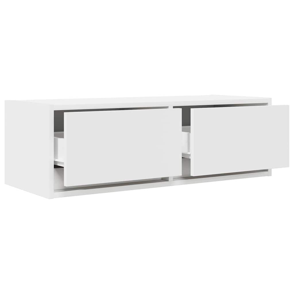 TV-Schränke 2 Stk. Weiß 80x31x25,5 cm Holzwerkstoff