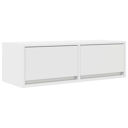TV-Schränke 2 Stk. Weiß 80x31x25,5 cm Holzwerkstoff