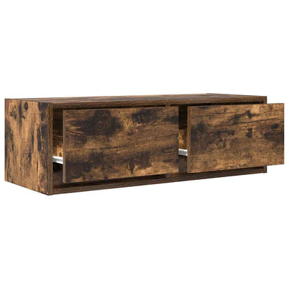 TV-Schränke 2 Stk. Räuchereiche 80x31x25,5 cm Holzwerkstoff