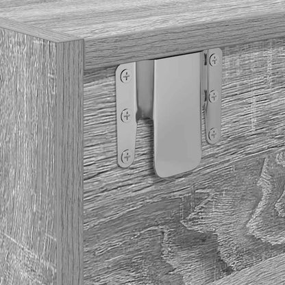TV-Schrank Grau Sonoma 80x31x25,5 cm Holzwerkstoff