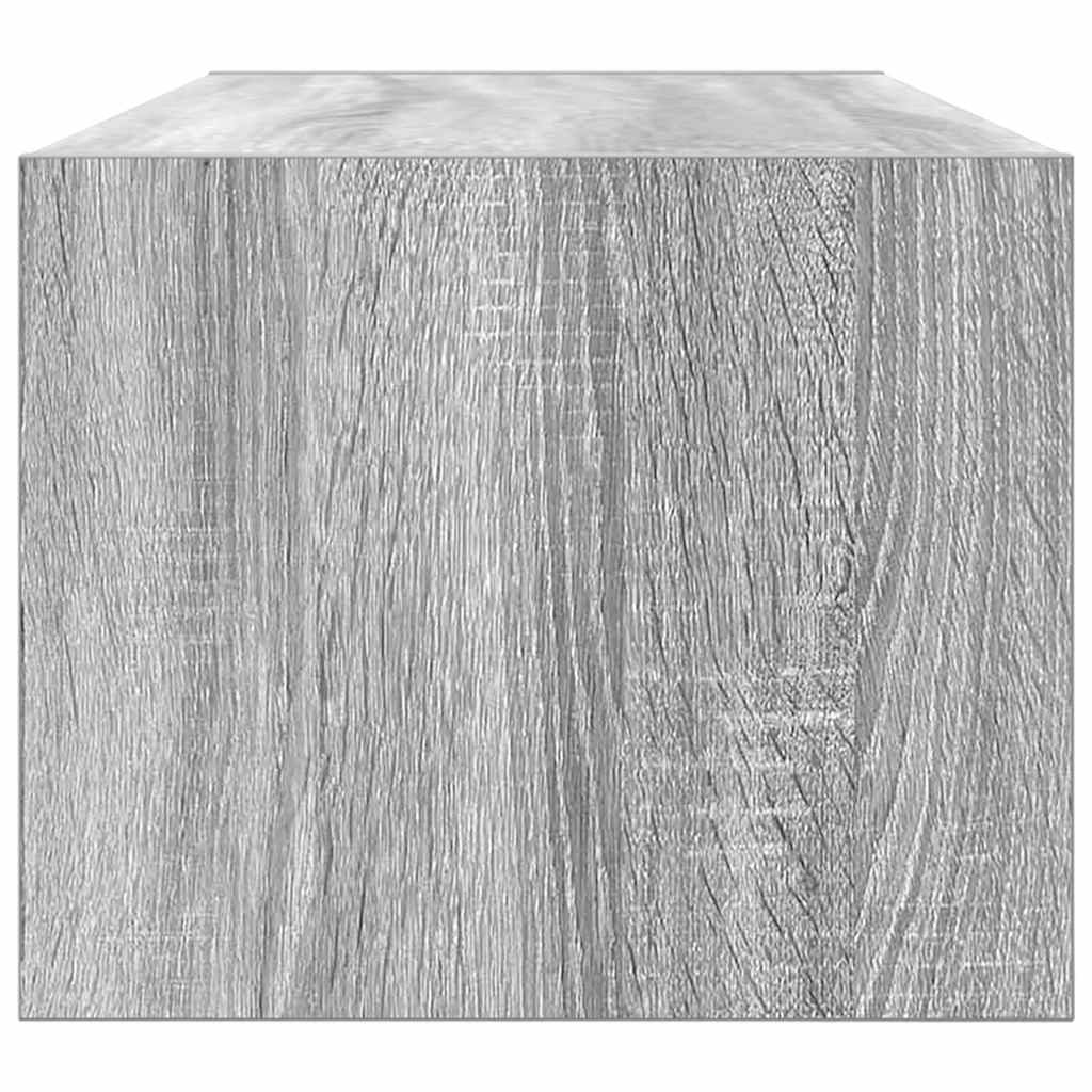 TV-Schränke 2 Stk. Grau Sonoma 80x31x25,5 cm Holzwerkstoff