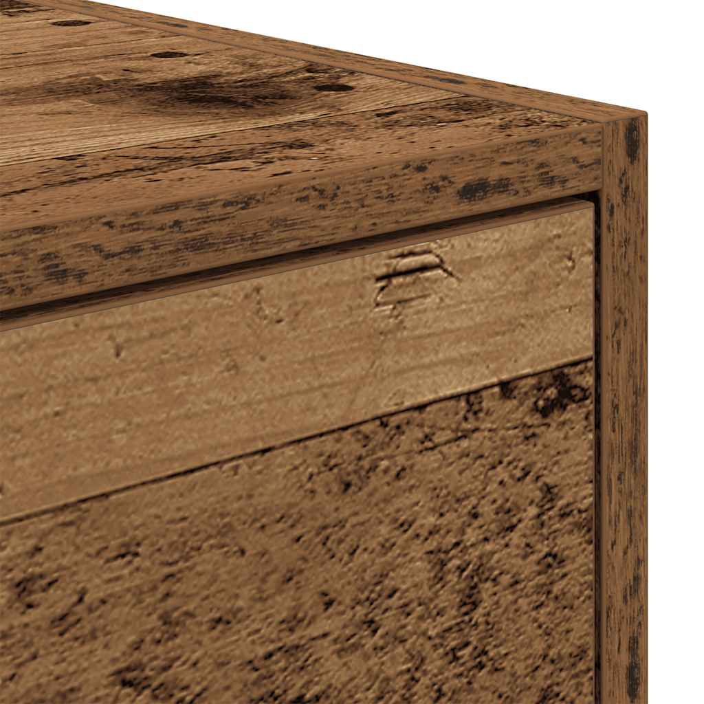 TV-Schrank Altholz-Optik 80x31x25,5 cm Holzwerkstoff