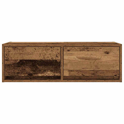 TV-Schränke 2 Stk. Altholz-Optik 80x31x25,5 cm Holzwerkstoff