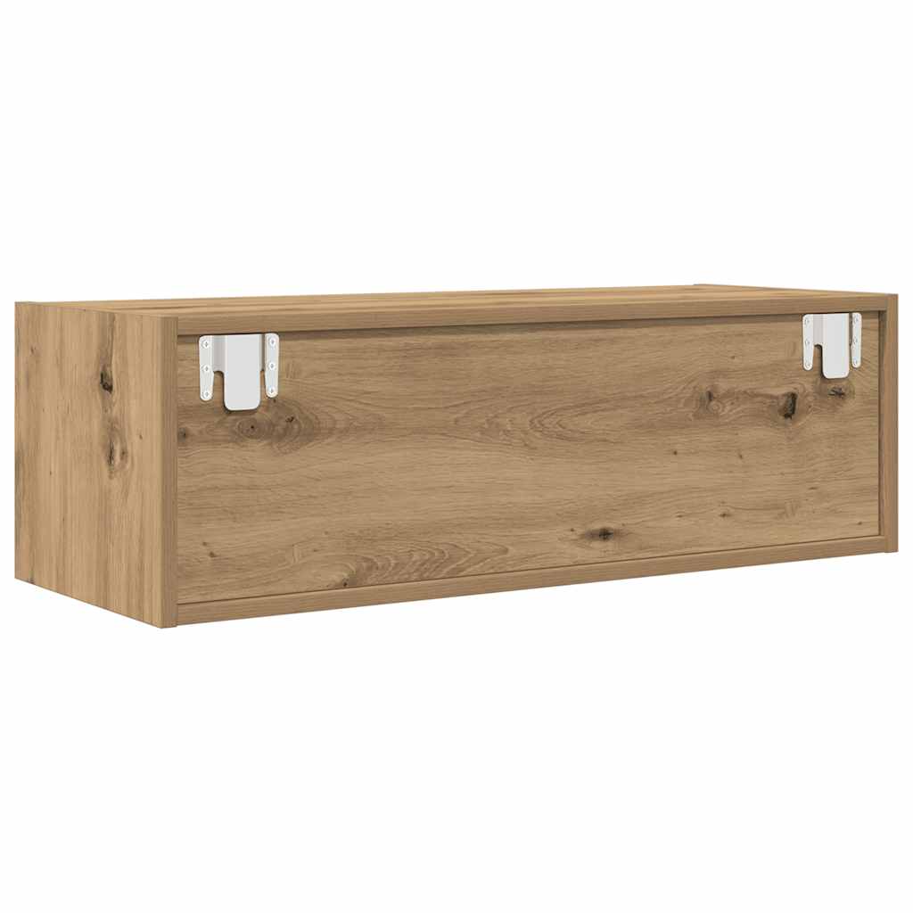 TV-Schränke 2 Stk. Artisan-Eiche 80x31x25,5 cm Holzwerkstoff