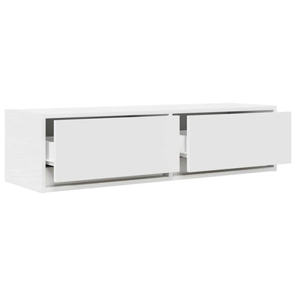 TV-Schränk mit Schubladen Weiß 100 x 31 x 25,5 cm Holzwerkstoff