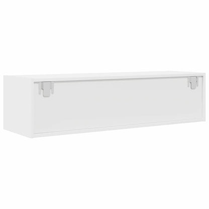 TV-Schränk mit Schubladen Weiß 100 x 31 x 25,5 cm Holzwerkstoff