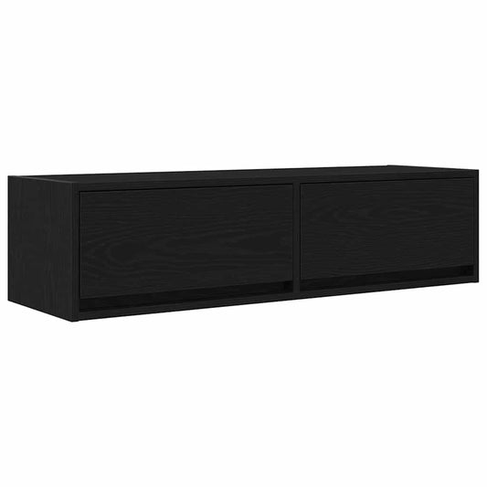 TV-Schränk Schwarze Eiche 100 x 31 x 25,5 cm Holzwerkstoff