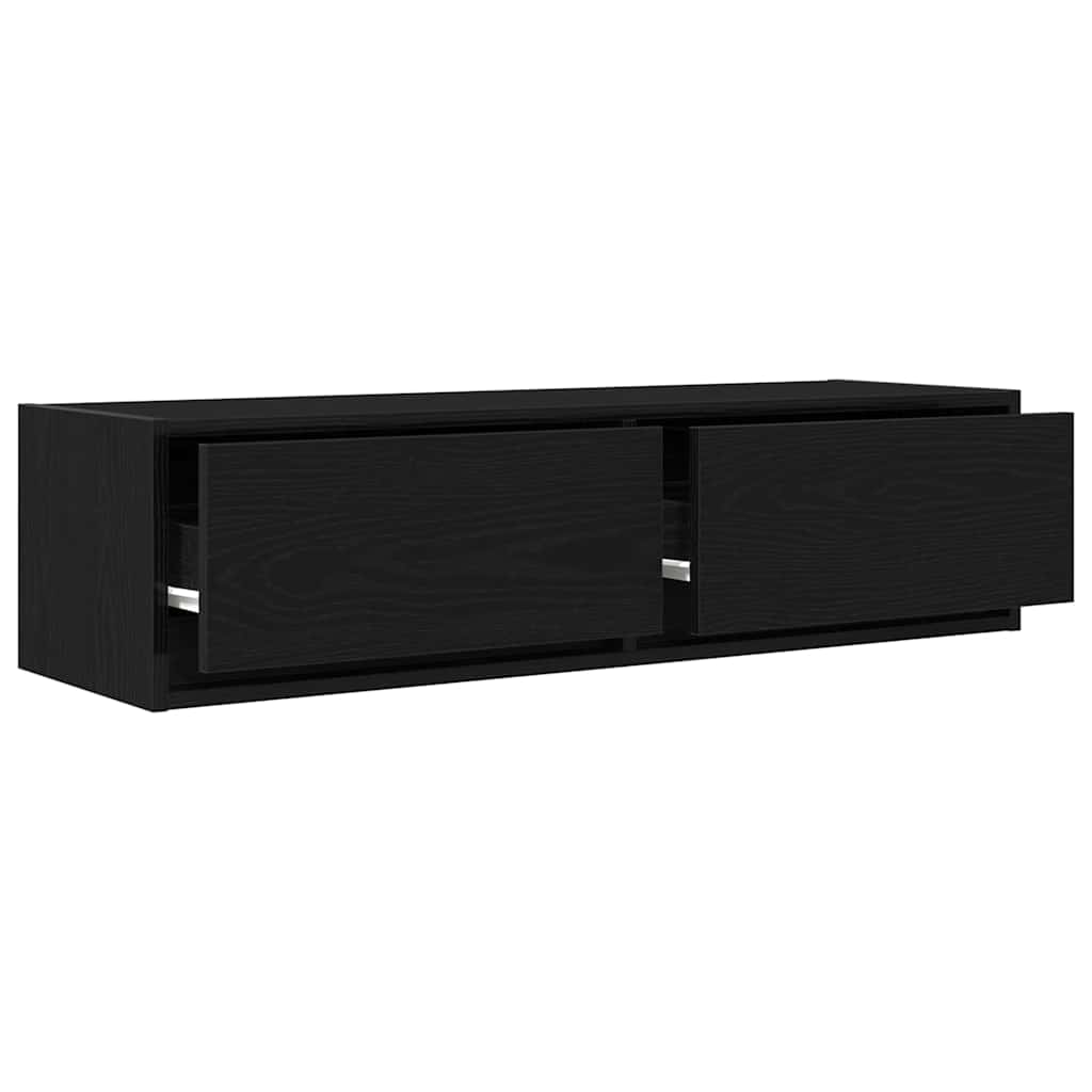 TV-Schränk Schwarze Eiche 100 x 31 x 25,5 cm Holzwerkstoff