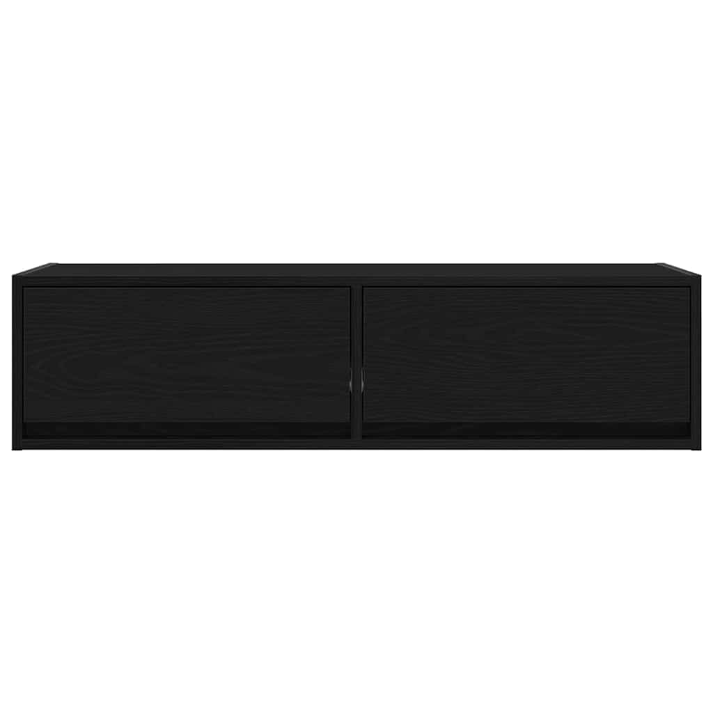 TV-Schränk Schwarze Eiche 100 x 31 x 25,5 cm Holzwerkstoff