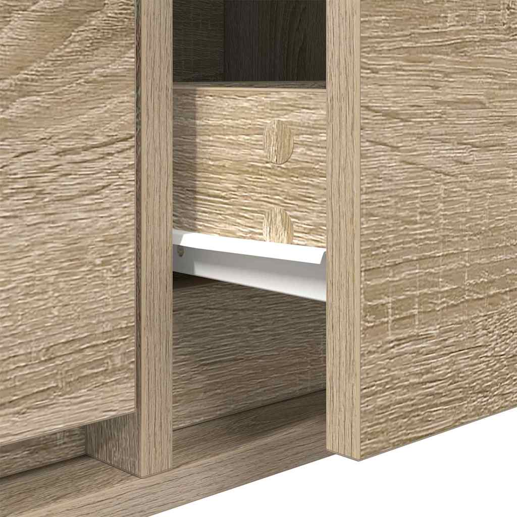 TV-Schränk Sonoma Eiche 100 x 31 x 25,5 cm Holzwerkstoff