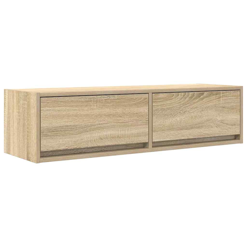 TV-Schränk Sonoma Eiche 100 x 31 x 25,5 cm Holzwerkstoff