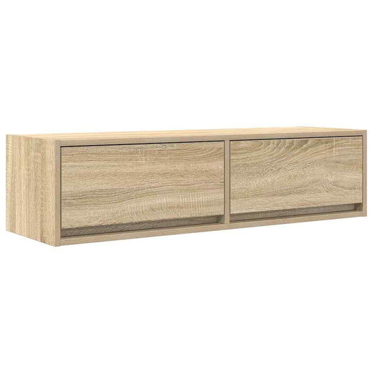 TV-Schränk Sonoma Eiche 100 x 31 x 25,5 cm Holzwerkstoff