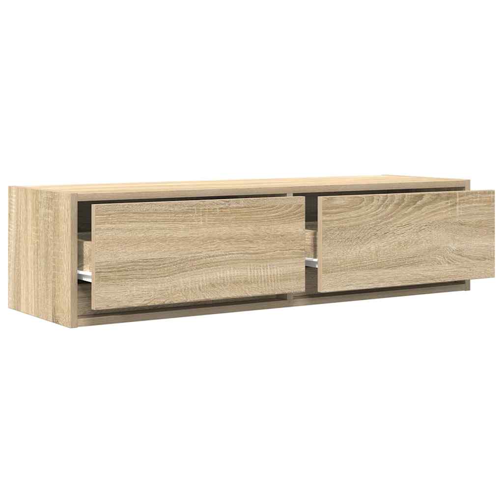 TV-Schränk Sonoma Eiche 100 x 31 x 25,5 cm Holzwerkstoff