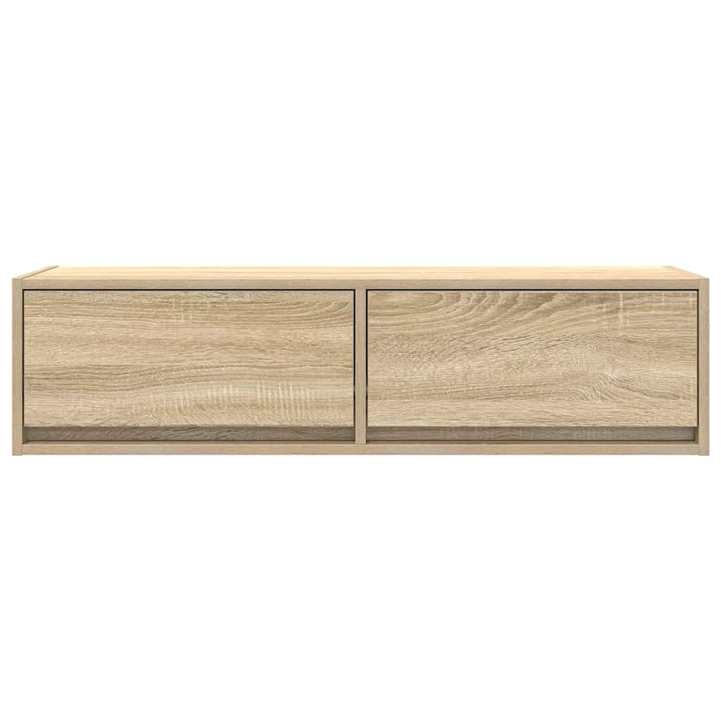 TV-Schränk Sonoma Eiche 100 x 31 x 25,5 cm Holzwerkstoff