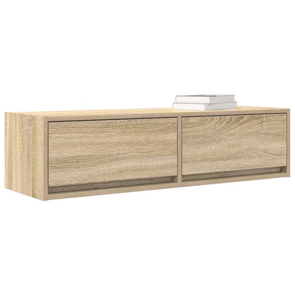 TV-Schränk Sonoma Eiche 100 x 31 x 25,5 cm Holzwerkstoff
