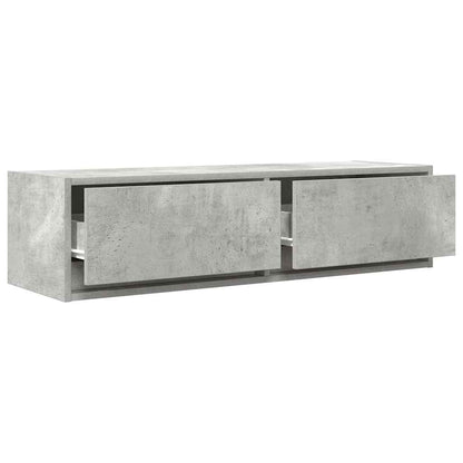 TV-Schränk Betongrau 100 x 31 x 25,5 cm Holzwerkstoff