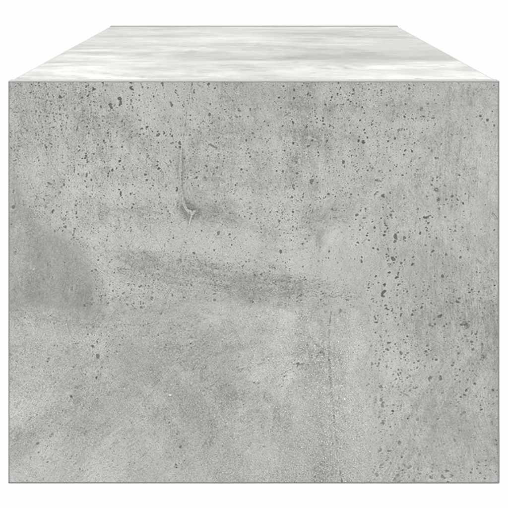 TV-Schränk Betongrau 100 x 31 x 25,5 cm Holzwerkstoff
