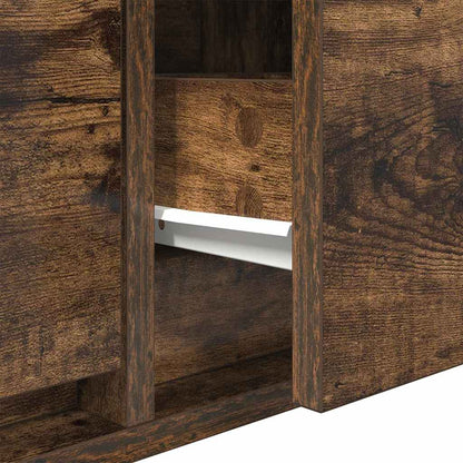 TV-Schränk Räuchereiche 100 x 31 x 25,5 cm Holzwerkstoff