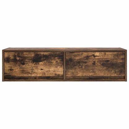 TV-Schränk Räuchereiche 100 x 31 x 25,5 cm Holzwerkstoff