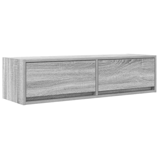 TV-Schränk Grau Sonoma 100 x 31 x 25,5 cm Holzwerkstoff