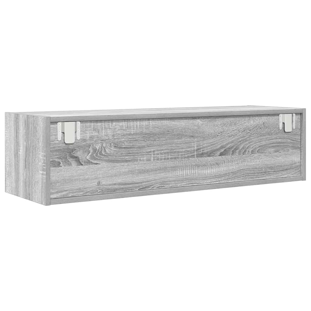 TV-Schränk Grau Sonoma 100 x 31 x 25,5 cm Holzwerkstoff