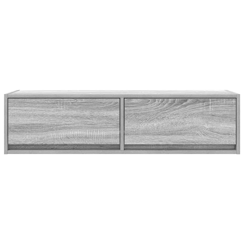 TV-Schränk Grau Sonoma 100 x 31 x 25,5 cm Holzwerkstoff