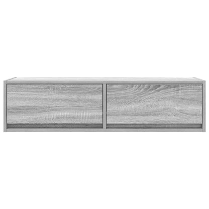 TV-Schränk Grau Sonoma 100 x 31 x 25,5 cm Holzwerkstoff
