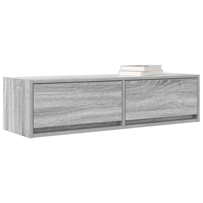 TV-Schränk Grau Sonoma 100 x 31 x 25,5 cm Holzwerkstoff