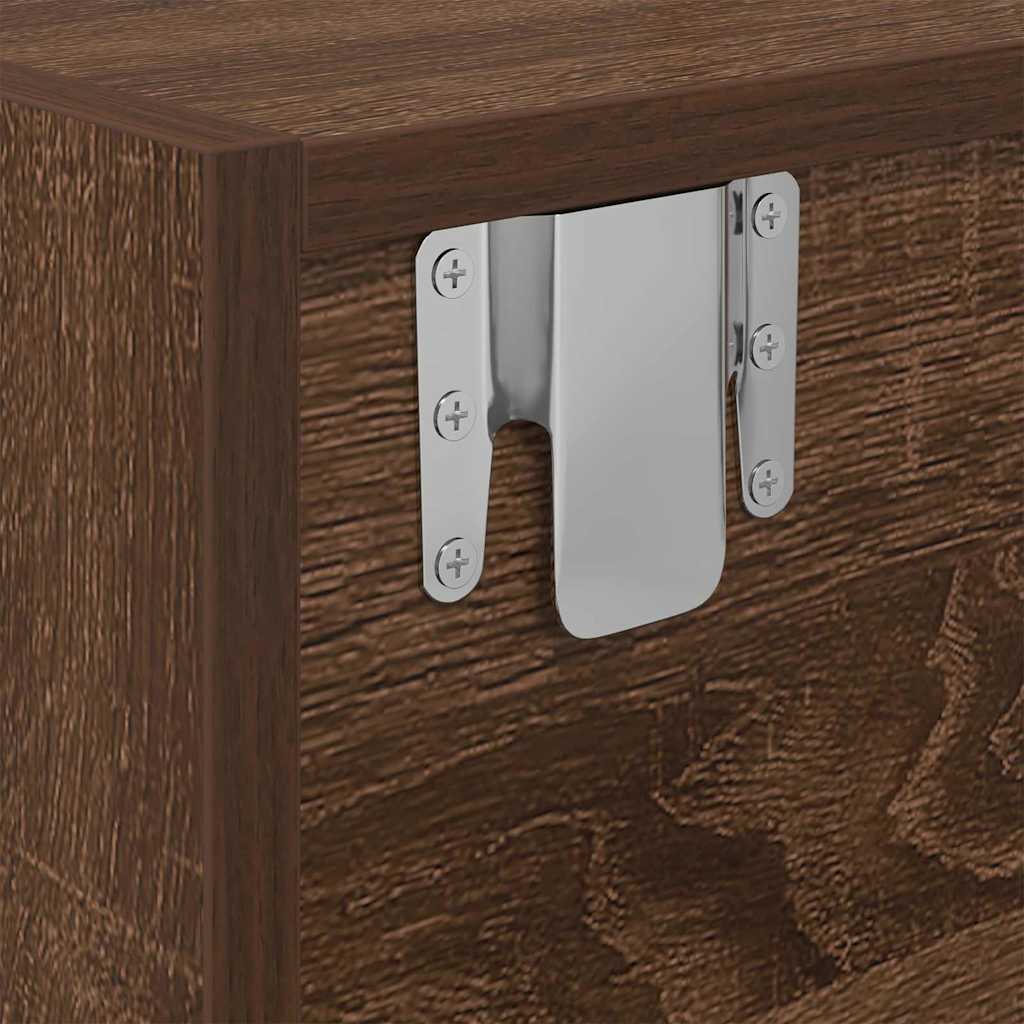 TV-Schränk Braune Eiche 100 x 31 x 25,5 cm Holzwerkstoff
