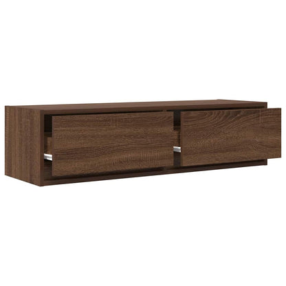 TV-Schränk Braune Eiche 100 x 31 x 25,5 cm Holzwerkstoff