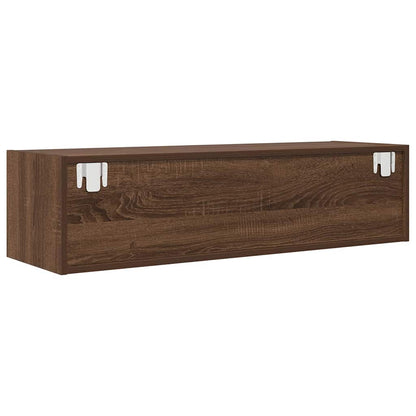 TV-Schränk Braune Eiche 100 x 31 x 25,5 cm Holzwerkstoff
