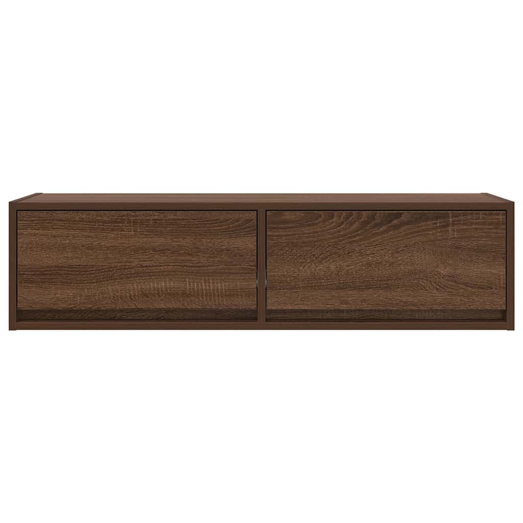 TV-Schränk Braune Eiche 100 x 31 x 25,5 cm Holzwerkstoff