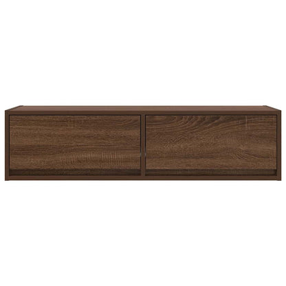 TV-Schränk Braune Eiche 100 x 31 x 25,5 cm Holzwerkstoff