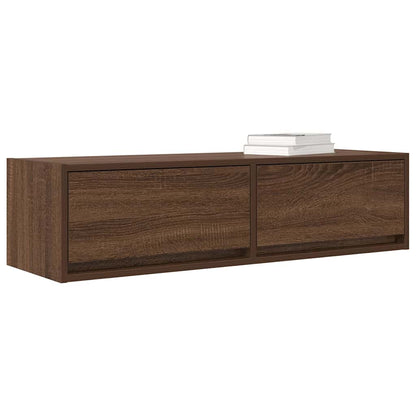 TV-Schränk Braune Eiche 100 x 31 x 25,5 cm Holzwerkstoff