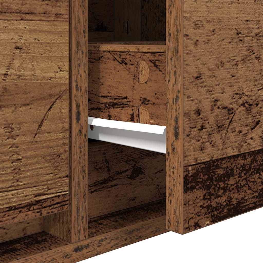 TV-Schränk Altholz 100 x 31 x 25,5 cm Holzwerkstoff