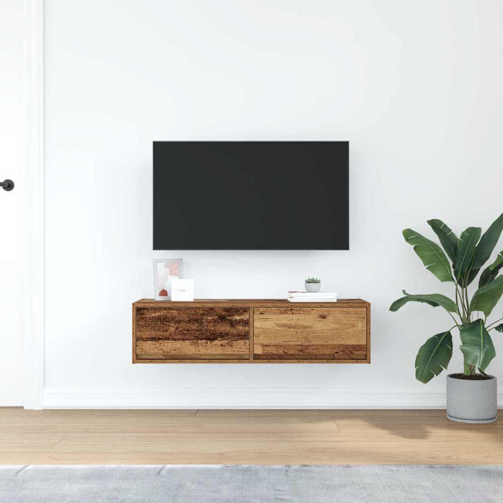 TV-Schränk Altholz 100 x 31 x 25,5 cm Holzwerkstoff